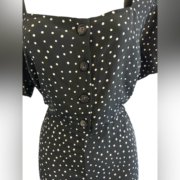 Primark Size 16 Polka dot Retro Jumpsuit - Picture 3 of 8